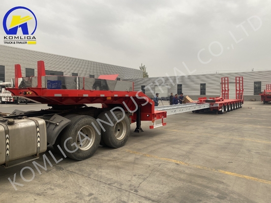 Mercato russo 100 tonnellate 15m 7m semirimorchio con airbag sospensione
