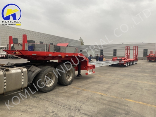 Mercato russo 100 tonnellate 15m 7m semirimorchio con airbag sospensione