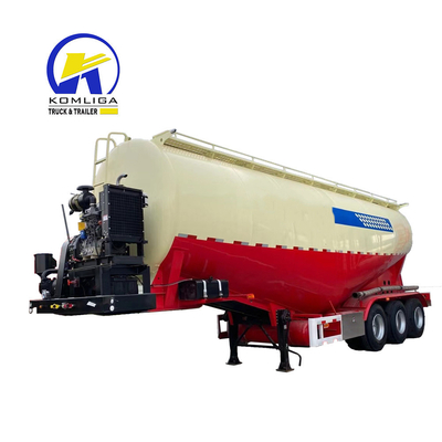 3 assi pesante 45cbm 60tonna V Usato rimorchio di cemento in vrac con supporto tecnico