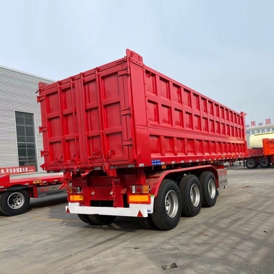 Utility Tipper Semi-Retrailer Corpi Dump Trailer con assistenza post-vendita