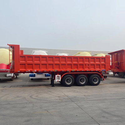 Utility Tipper Semi-Retrailer Corpi Dump Trailer con assistenza post-vendita