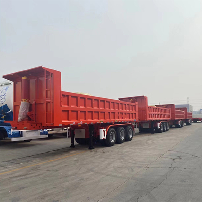 Funzione di ghiaia 60 tonnellate carico utile Finale di retro tiratore tiratore tirante trattore camion semirimorchio