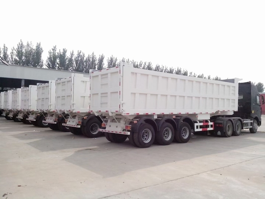 3 Way 35m3 40m3 45m3 Dumpper Dump Trailer Tipper per il Kenya e basso costo di manutenzione