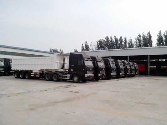 60/70/80 tonnellate di alluminio Tandem con cerniera 9.00-22.5/8.00-20/8.5-20China