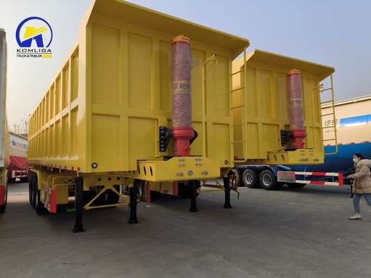 Semi-remolchi da 50 t con base ruota 7000-8000 mm e certificazione GCC
