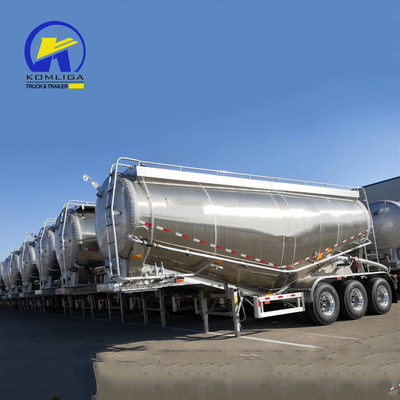 Trasporto di polvere in vrazza in modo efficiente con una cisterna di polvere da 60cbm e una valvola di rilassamento Wabco Re6
