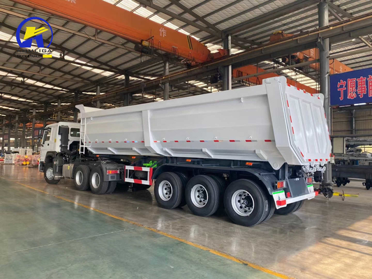 3 assi Tri-assi 40cbm Sinotruk Dump Trailer personalizzazione e richiesta personalizzabile