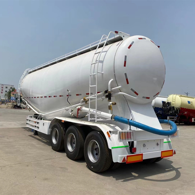 3 assi Cimc Cement Bulker Trailer con 35m3 40m3 45m3 Capacità e 2 portatori di pneumatici di ricambio