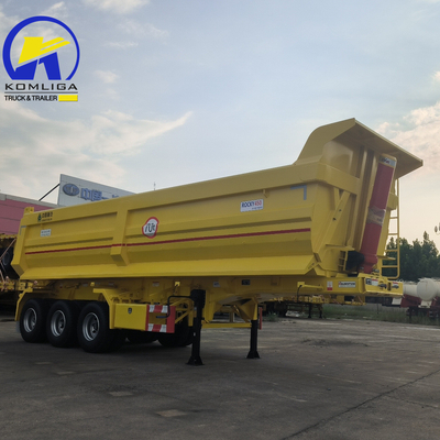 Sinotruk 3/4 Asse Trasporto Tipping Tipper rimorchio di pietra funzione Dump rimorchio