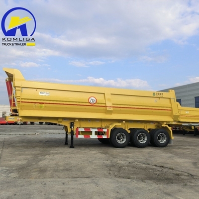 Sinotruk 3/4 Asse Trasporto Tipping Tipper rimorchio di pietra funzione Dump rimorchio