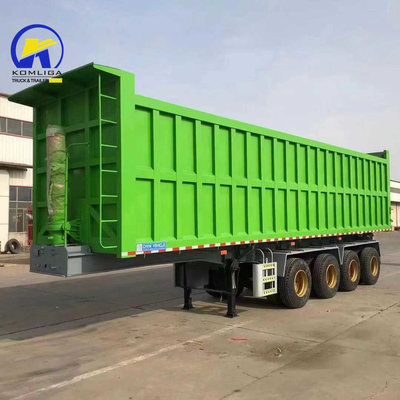 80 tonnellate di cassa laterale idraulica, cassa di scarico, cassa di scarico, semi-camion per l'Africa, Jost King Pin