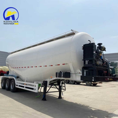 28m3-60m3 3 assi cisterna di cemento in vraccio rimorchi di polvere compressore d'aria 12m3/minuto Bohai