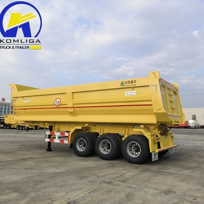 Sinotruk 3 assi in forma U 70 tonnellate rimorchio di scarico rimorchio semirimorchio Wabco sistema di frenatura