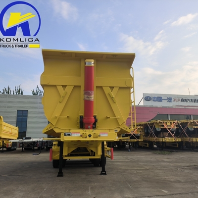Sinotruk 3 assi in forma U 70 tonnellate rimorchio di scarico rimorchio semirimorchio Wabco sistema di frenatura